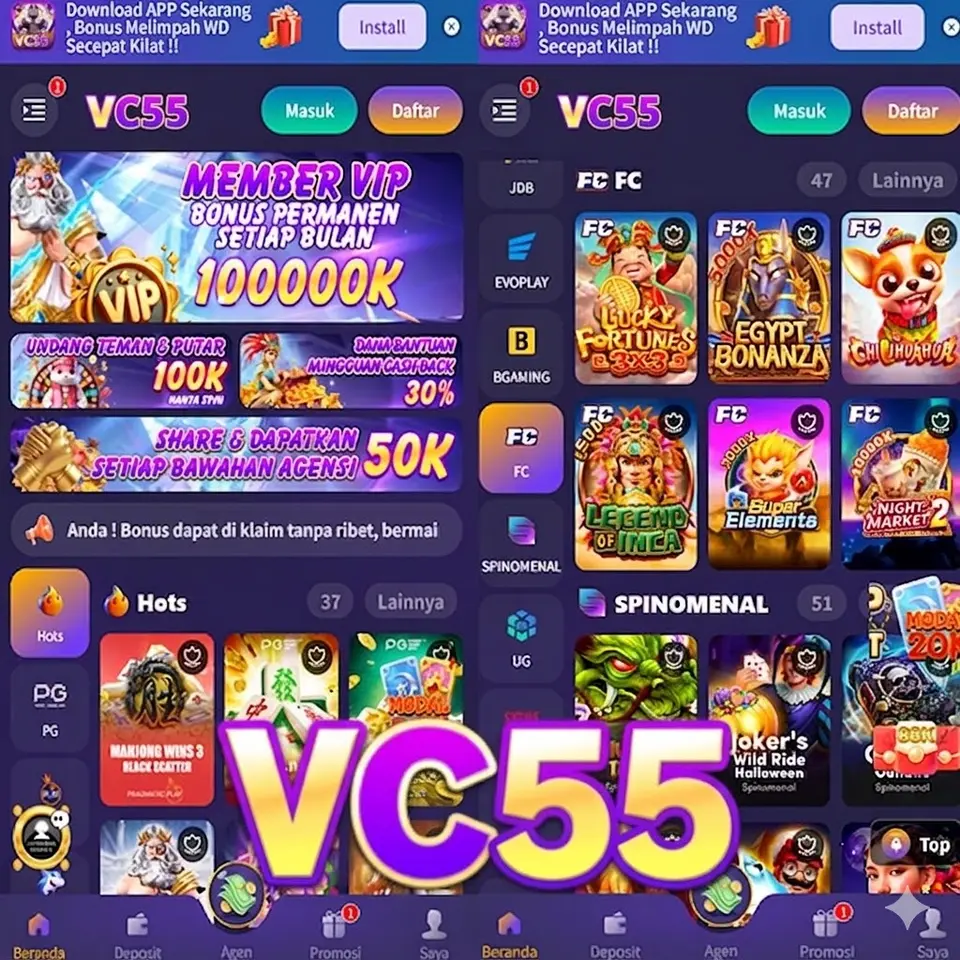 vc55 Daftar Sekarang - Unduh APK